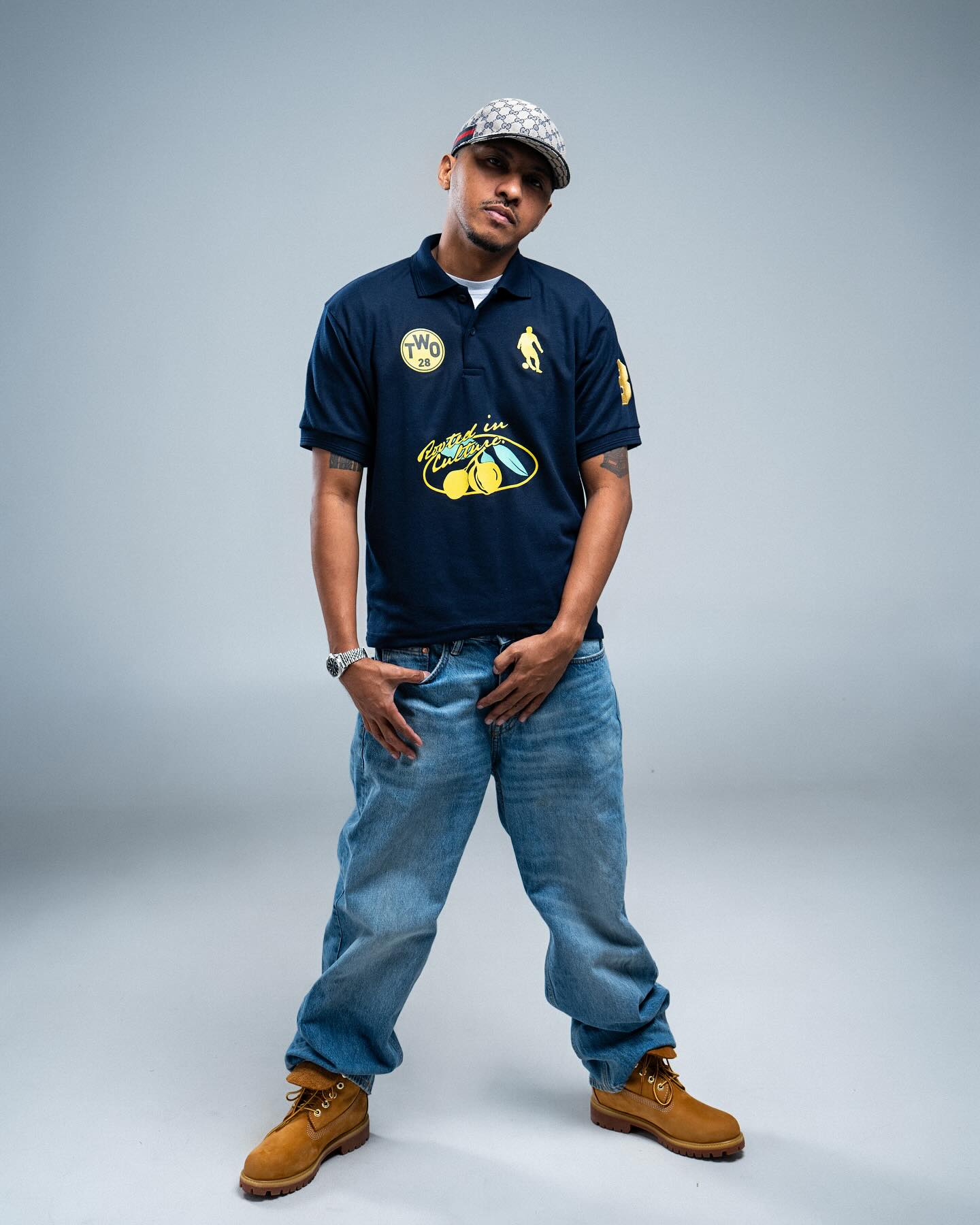 K3bi × Nutmeg Polo Shirt