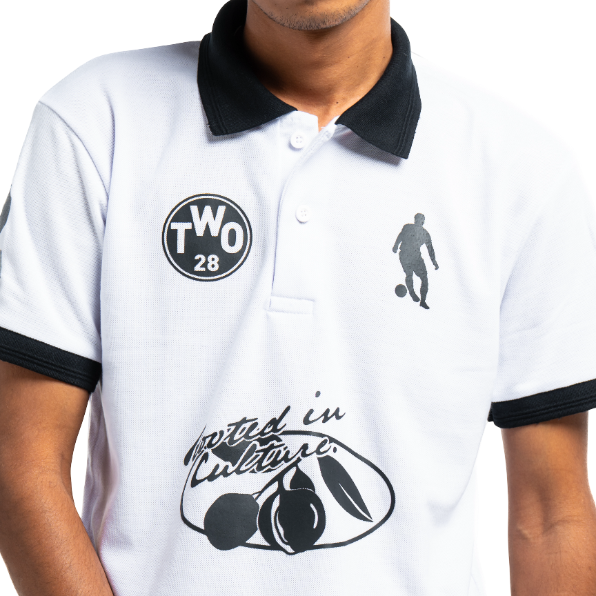 Nutmeg Polo Shirt [White] Varian 2